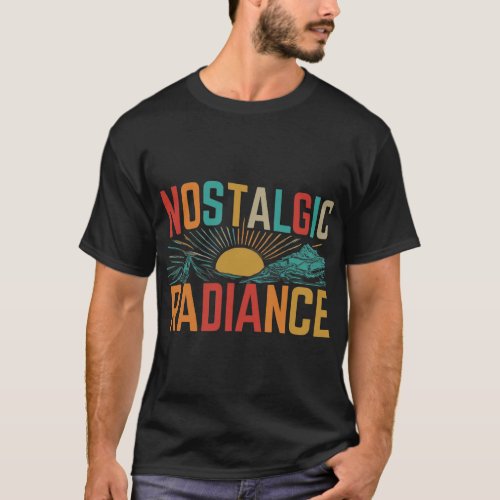 Nostalgic Radiance  T_Shirt