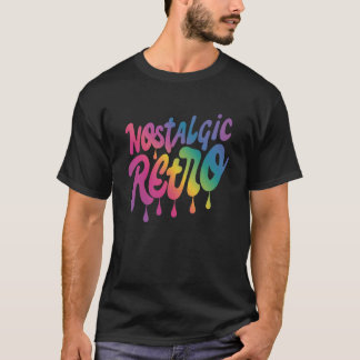 "Nostalgic Retro." T-Shirt