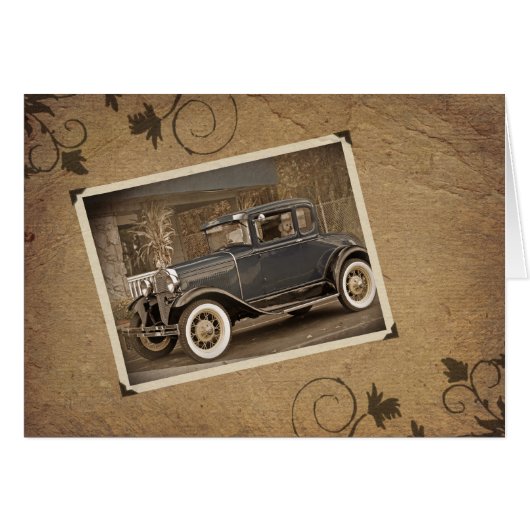 Nostalgic Ride Cards (Front Horizontal)