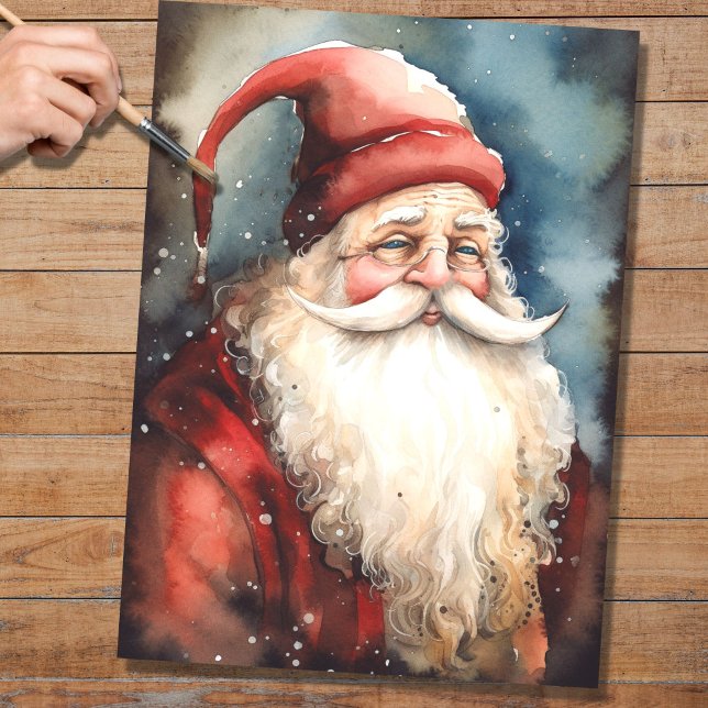 Nostalgic Santa 7 Decoupage Paper (Creator Uploaded)