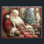 Nostalgic Santa Claus Christmas All Year Calendar<br><div class="desc">Twelve stunning Santa Claus images on a wall calendar. Whether you refer to him as Santa Claus, St. Nicholas, Father Christmas, or the jolly old man in the red suit, these images are sure to bring the Christmas spirit and joy all year long. AI assisted graphics purchased with commercial use....</div>