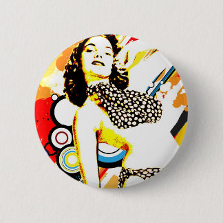 Nostalgic Seduction - Polka Dottie Button