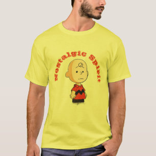 Nostalgic Spirit: Charlie Brown Meets Miyazaki T-Shirt