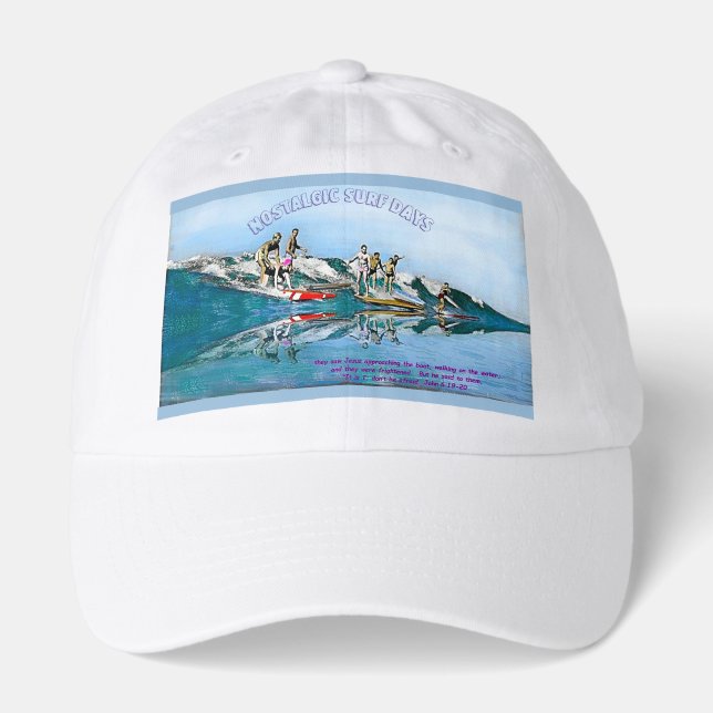 Nostalgic Surf Days  Hat (Front)