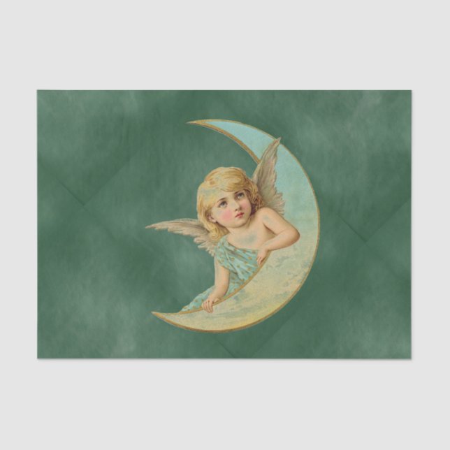 Nostalgic Vintage Angel Tissue Paper (Front)