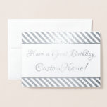 [ Thumbnail: Nostalgic, Vintage "Have a Great Birthday" Card ]