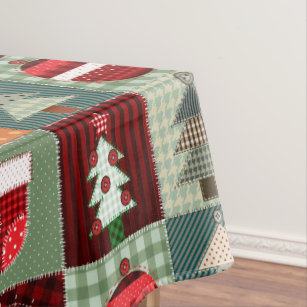Country Patchwork Tablecloths Zazzle
