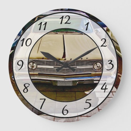 Nostalgic Vintage Retro Classic Car Man cave Clock