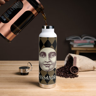 Nostalgic Vintage Steampunk Fantasy Water Bottle