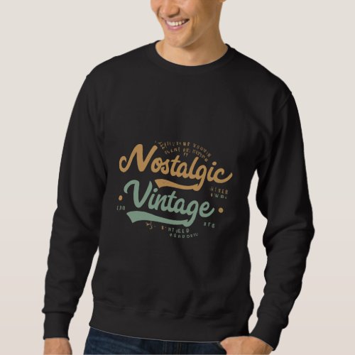 Nostalgic Vintage Sweatshirt