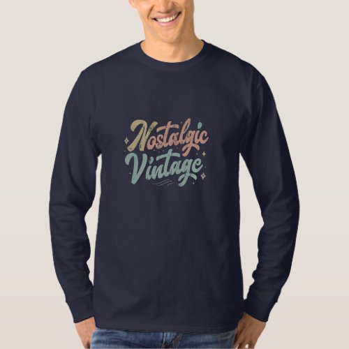 Nostalgic Vintage T_Shirt