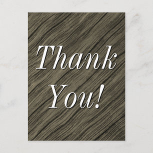 Nostalgic, Vintage "Thank You!" Postcard