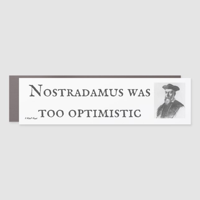 Nostradamus - A MisterP Magnet (Front)