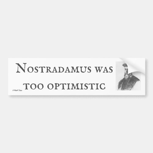 Nostradamus _ A MisterP Sticker 