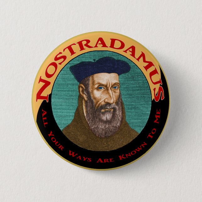Nostradamus Button (Front)