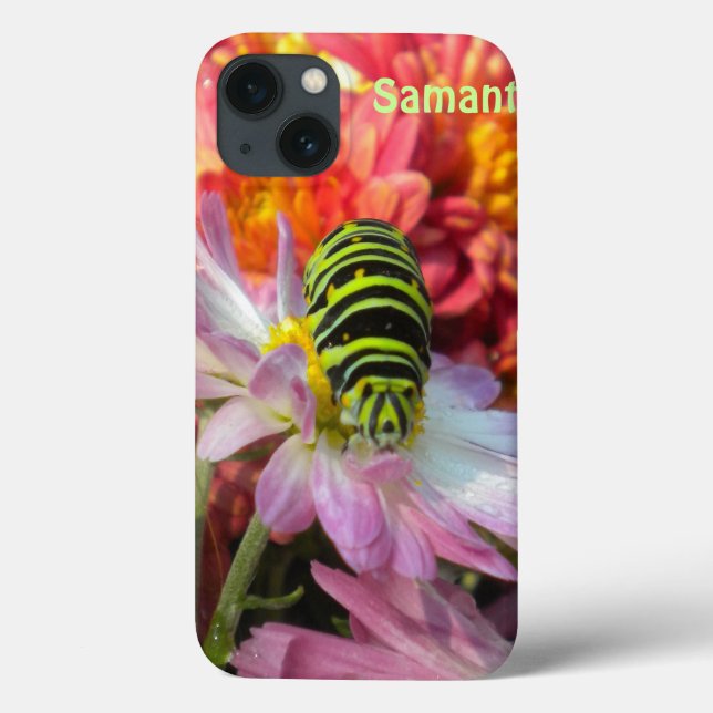 Nosy Caterpillar iPad Case *Personalize* (Back)