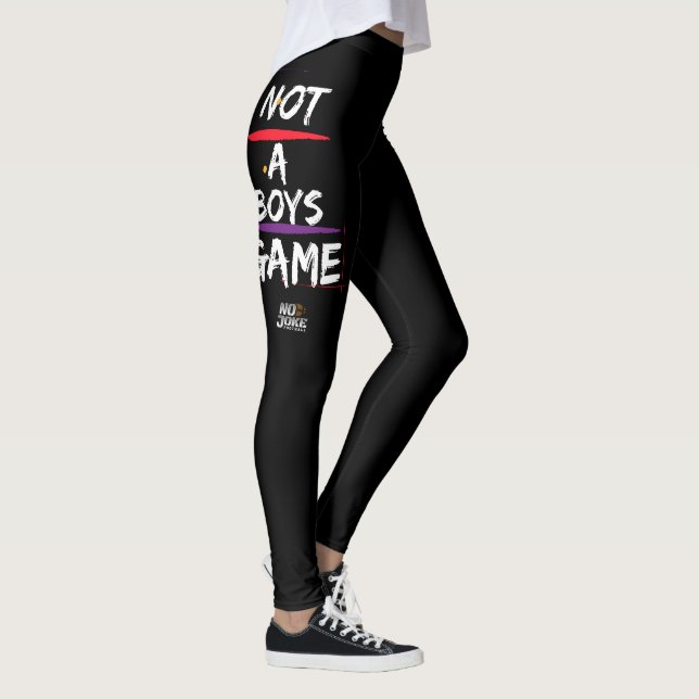 Not A Boys Game Modern Leggings (Right)