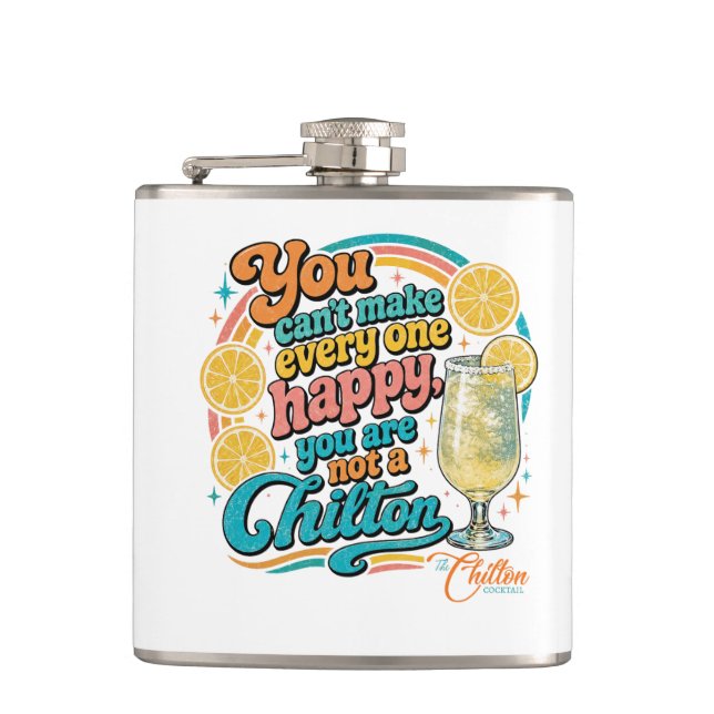 Not a Chilton  Flask (Front)