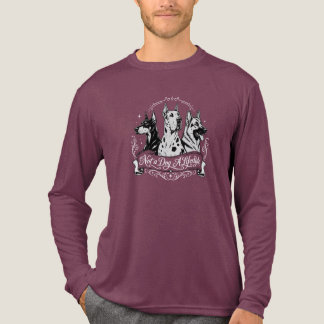 not a dog, a lifestyle Tri-Blend shirt