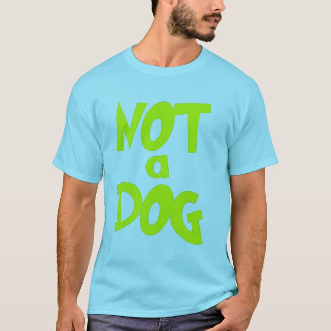 Not a Dog from Johnny Test - dookie T-Shirt (Front)