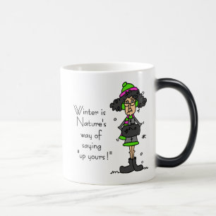 Not a Fan of Winter Color Morph Mug