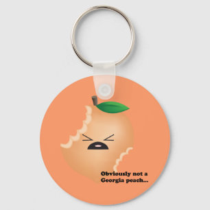 Not-A-Georgia-Peach Keychain