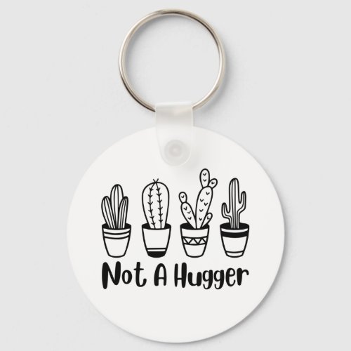 Not A Hugger Cute Cactus Design Mug Tote Bag Class Keychain