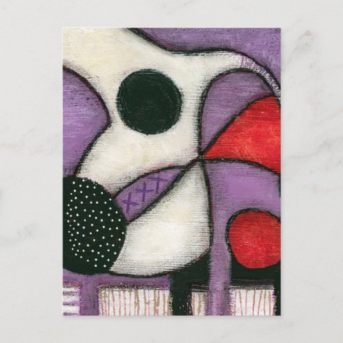 Not A Jug Postcard _ Abstract Painting