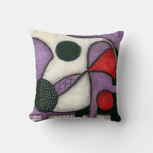 Not A Jug Throw Pillow _ Abstract Painting