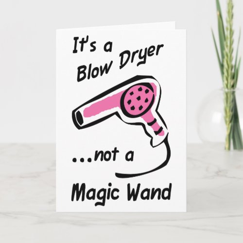 Not a Magic Wand Card
