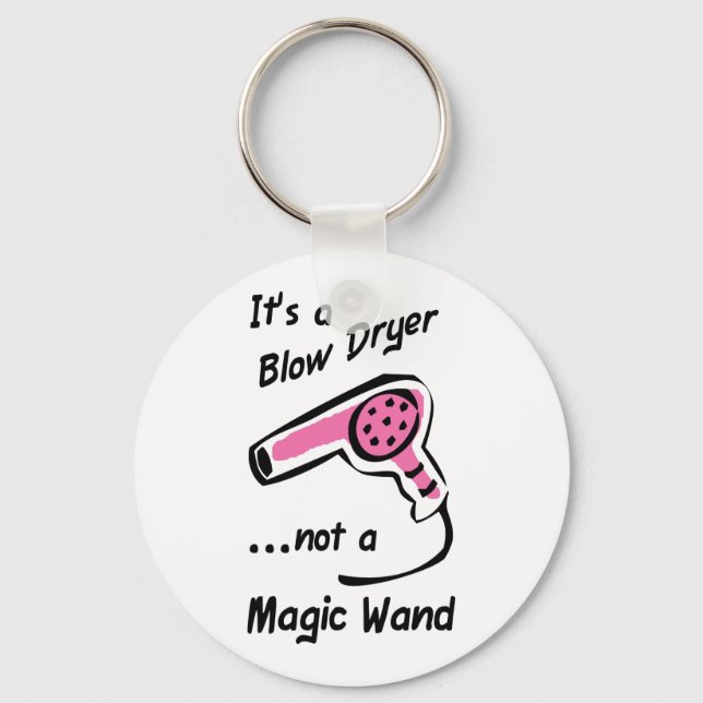 Not a Magic Wand Keychain (Front)
