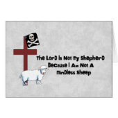 Not A Mindless Sheep (Front Horizontal)