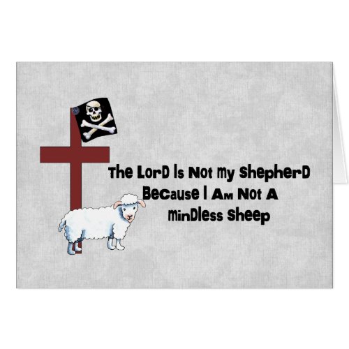 Not A Mindless Sheep