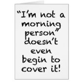 Not a Morning Person (Front)