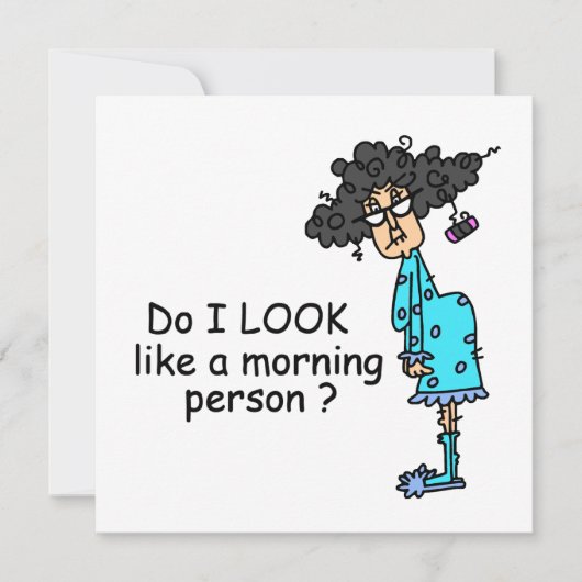 Not A Morning Person (Front)