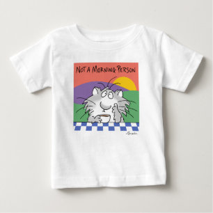 NOT A MORNING PERSON by Sandra Boynton Baby T-Shirt