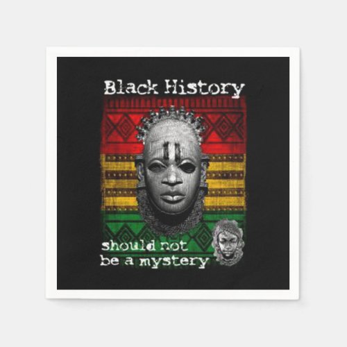 Not A Mystery BHM Party Paper Napkins