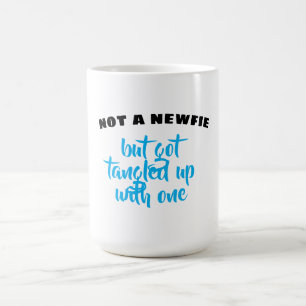 Not a Newfie But Got Tangled Up With One Humor Coffee Mug