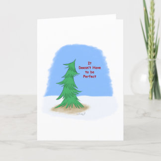 Not a Perfect Tree Card