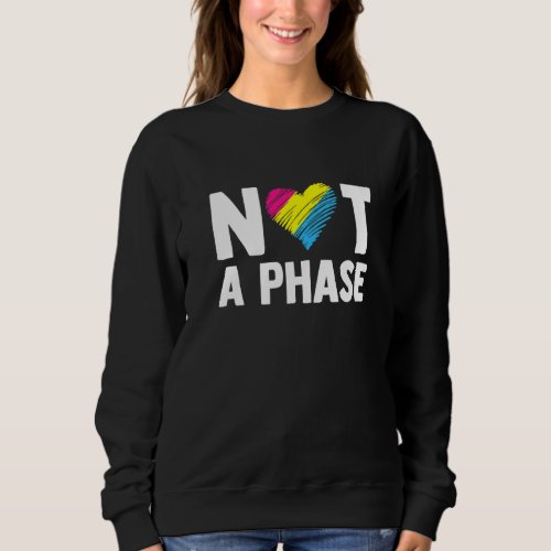 Not A Phase Gay Bisexual Pride Rainbow Lgbtq Diver Sweatshirt