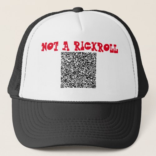 Not A Rickroll Hat