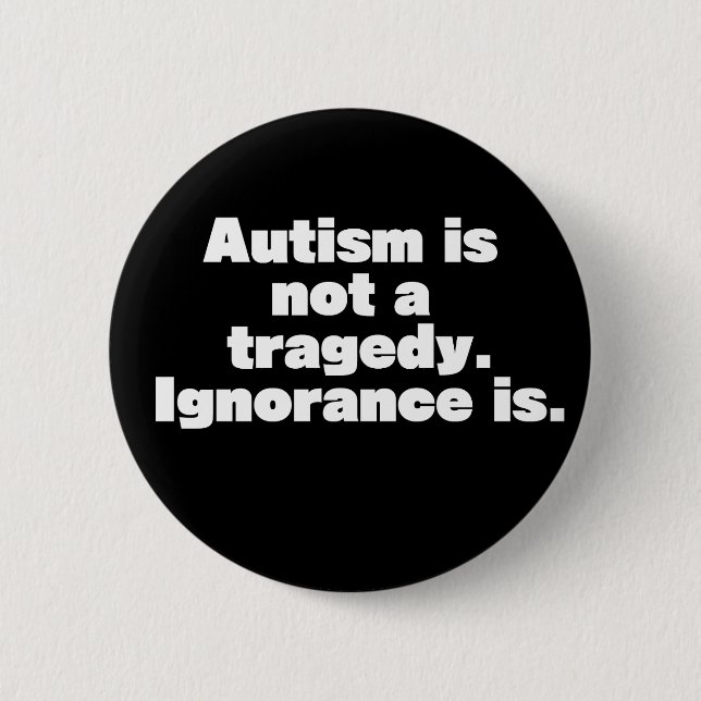 Not a tragedy button (Front)