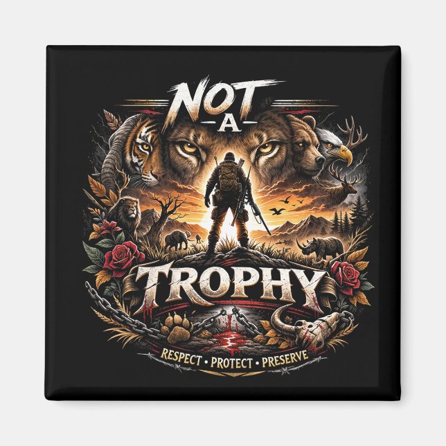 Not a Trophy Magnet (Front)