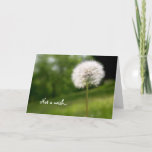 Not A Wish, Christian Birthday Card at Zazzle