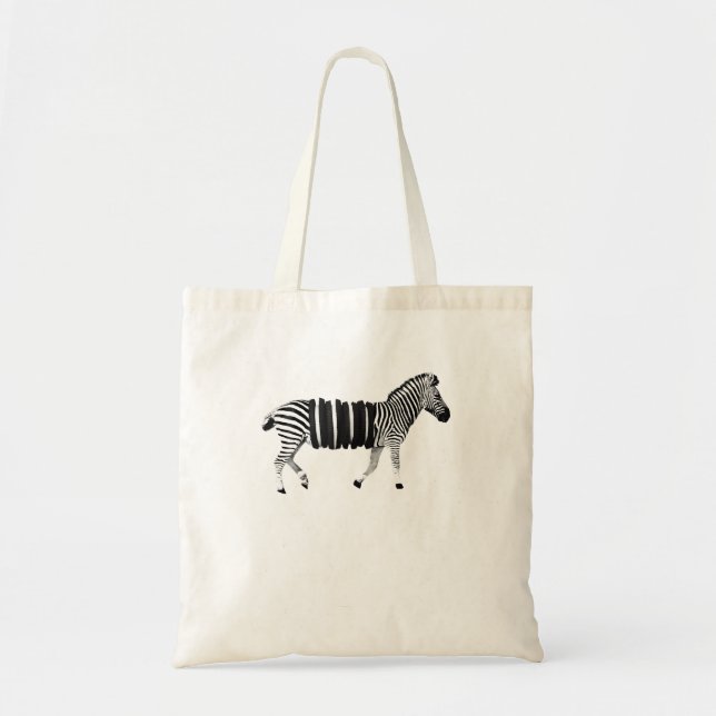 Not A Zebra Not An Oreo Its A Zebreo Fun Animal Tote Bag (Front)