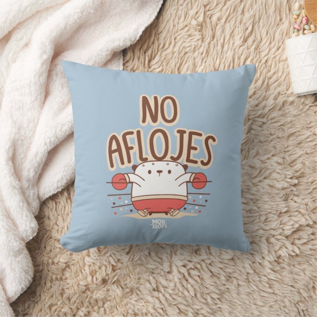 Not Aflojes Throw Pillow (Blanket)