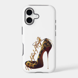 "Not Afraid of Heights" Tres Chic High Heel Design iPhone 17 Case