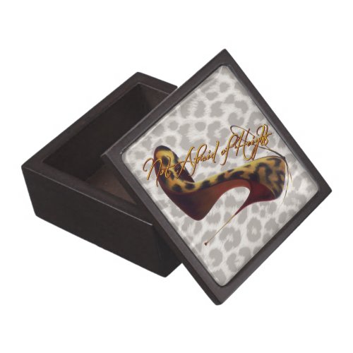 Not Afraid of Heights Tres Chic High Heel Design Jewelry Box