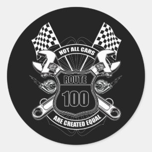 Not All Cars Are Created Equal  Classic Round Sticker