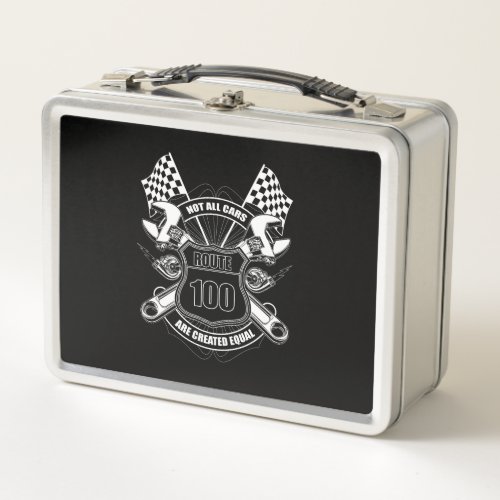 Not All Cars Are Created Equal  Metal Lunch Box